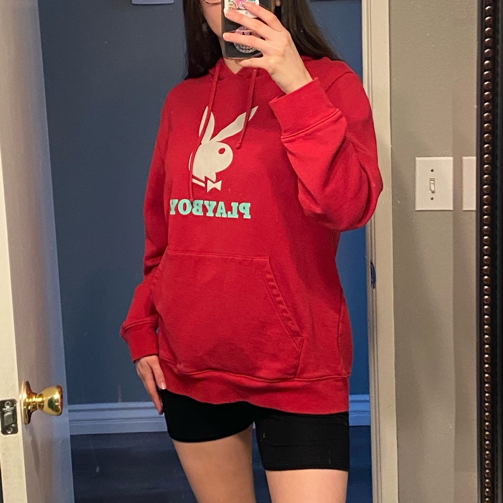 PlayBoy x PacSun Red Hoodie